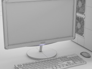 personal computer Model 3D