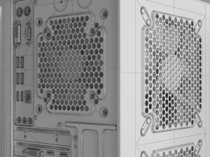 personal computer Model 3D