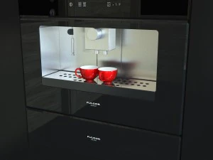 fulgor milano coffee machine lcm4509tcbk lwd15bk 3D Model