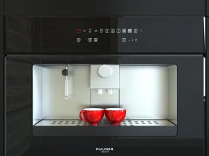 fulgor milano coffee machine lcm4509tcbk lwd15bk 3D Model