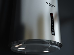 appliances fulgor milano supreme kitchen hood 3D-Modell