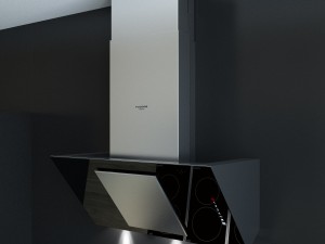 fulgor milano lifeline lhd 9001 tc cooking hoods 3D-Modell