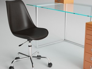 habitat office furniture 3D-Modell