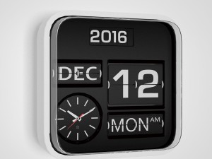 habitat flap clock 3D Модель