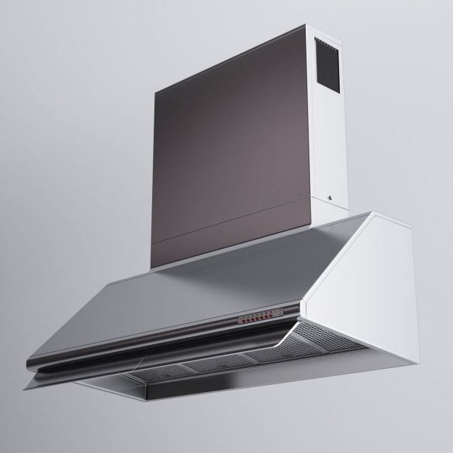 alpes inox kitchen hood 3D Модель .c4d .max .obj .3ds .fbx .stl .blend 