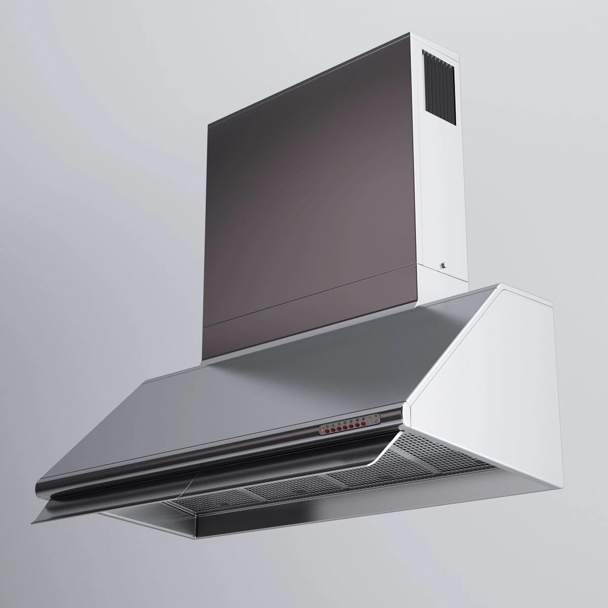 alpes inox kitchen hood 3D Model .c4d .max .obj .3ds .fbx .stl .blend 