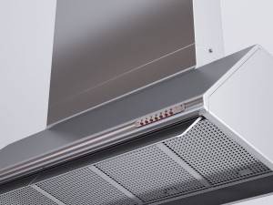 alpes inox kitchen hood 3D Модель