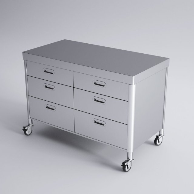 alpes inox kitchen furniture 3D 模型 .c4d .max .obj .3ds .fbx .stl .blend 