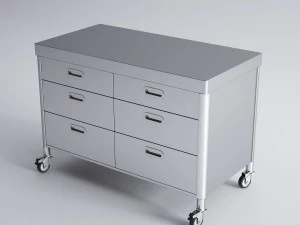 alpes inox kitchen furniture 3D Model