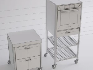 アルペス イノックス キッチン家具と家電 3Dモデル