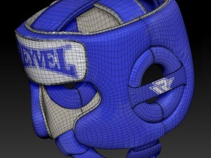 boxing helmet 3D-Modell
