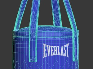 boxing bag 3D Модель