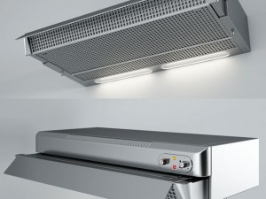 alpes inox extendable filter kitchen hoods cfe Modelo 3D