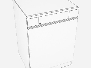 miele g 6900 sci dishwasher Model 3D