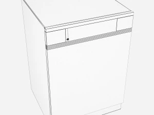 miele g 6900 sci dishwasher 3D Model
