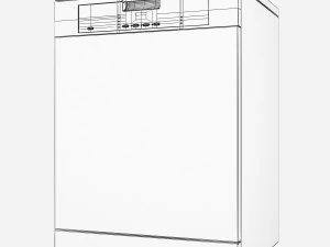 miele g 4203 sc active dishwasher 3D Model