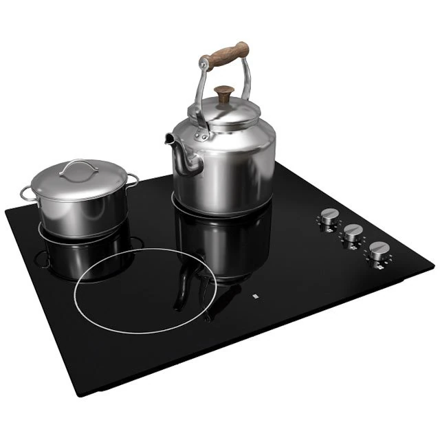 ikea lagan cooking hob 3D Model .c4d .max .obj .3ds .fbx .stl .blend