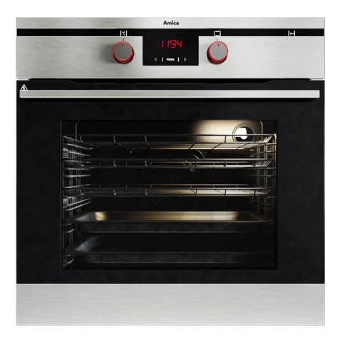 amica integra eb7542 kitchen oven 3D-Modell .c4d .max .obj .3ds .fbx .stl .blend 