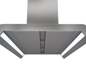 amica integra in 900 bi kitchen island hood Model 3D