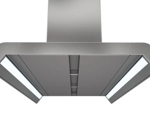 amica integra in 900 bi kitchen island hood 3D Model
