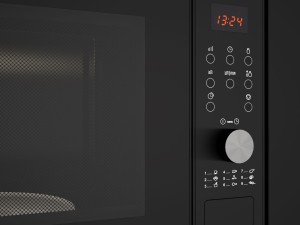 amica amgb20e2gb microwave 3D Model