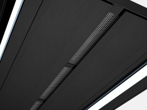 amica in900bi kitchen hood black 3D Model