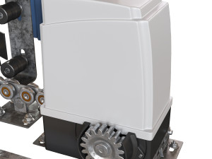 sliding gate automation and aaccessories 3D मॉडल