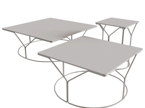 Roche Bobois Concorde Table 3D Model