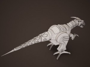 roboraptor Modelo 3D