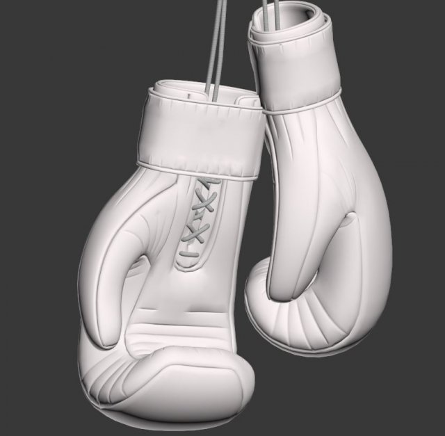 boxing glove 3D in 3DExport