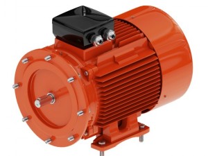 electric motor engine Modello 3D