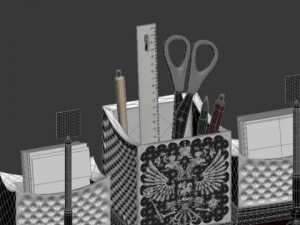 desktop accessories 3Dモデル