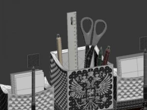 desktop accessories 3D Model