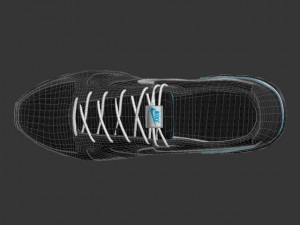 nike waffle trainer shoes Modèle 3D