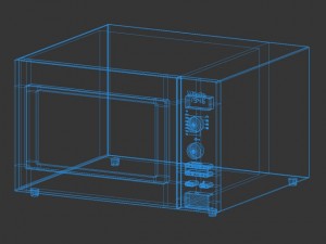 microwave miele m82011s 3D Model