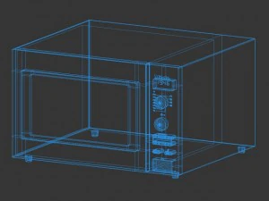 microonde miele m82011s Modello 3D