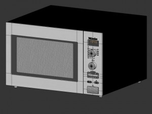 microwave miele m82011s 3D Model