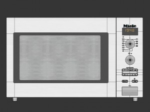 microwave miele m82011s 3D Model