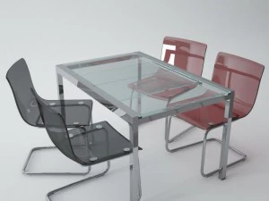 ikea tobias ikea glivarp 3D Model