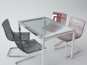 ikea tobias ikea glivarp 3D Модель