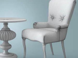 フェレッティフェレッティ モルフェオ SE100 チェア 3Dモデル