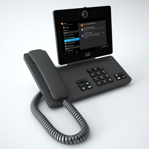 cisco phone dx 650 3Dモデル .c4d .max .obj .3ds .fbx .stl .blend