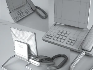 cisco phone dx 650 3D Model
