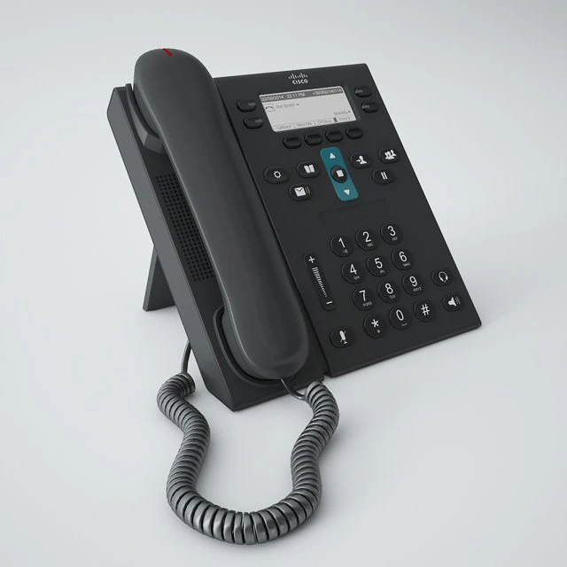 cisco phone cp6941 3D Model .c4d .max .obj .3ds .fbx .stl .blend 