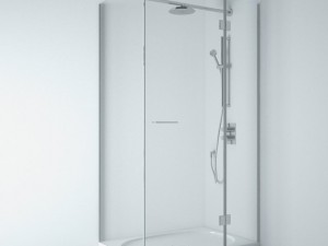 shower bath laufen 3D Model