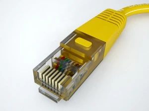 ethernet cable 3D Model