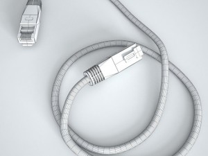 ethernet cable 3D मॉडल