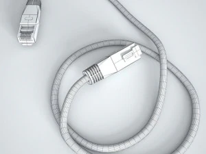 ethernet cable 3D Model