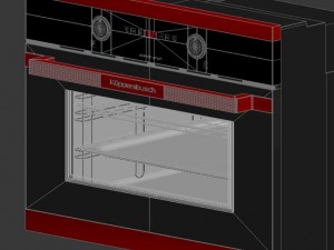kuppersbusch edg 6260 jr steamer 3D Model