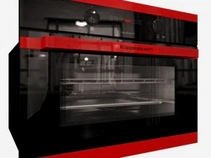 Компактна духовка kuppersbusch eeb 6260 jxr 3D Модель